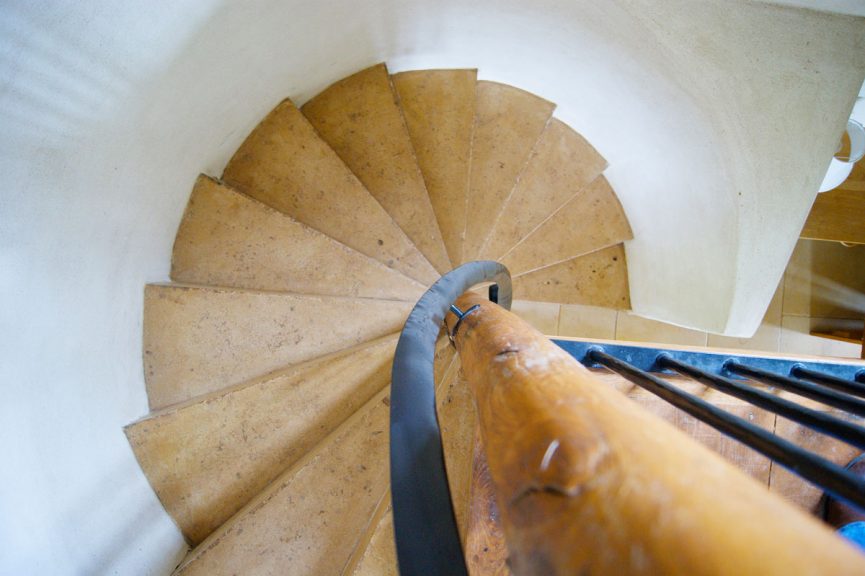 The Billiard Room staircase